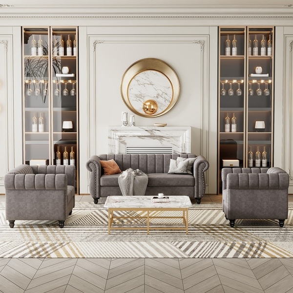 Upholstered outlet sala set