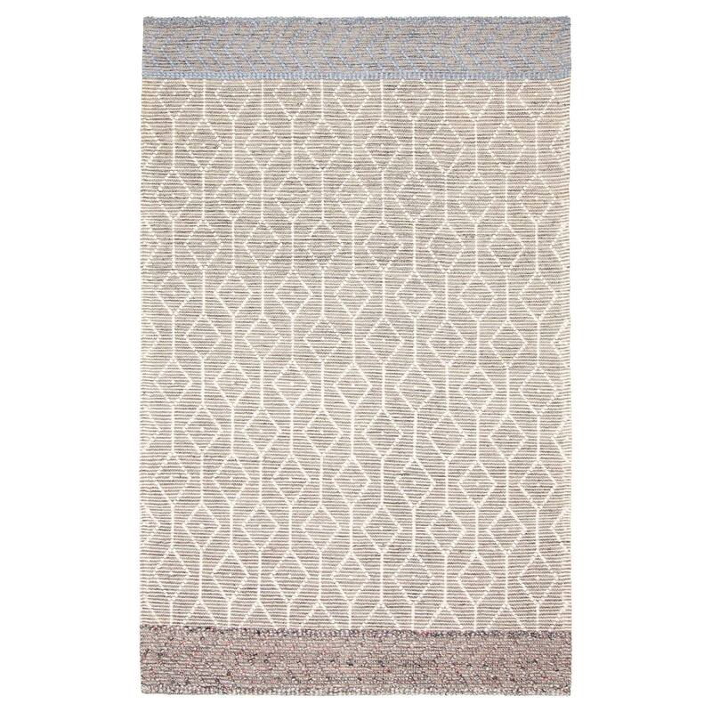 ECARPETGALLERY Braid weave Sienna Grey Wool Rug - 4'11 x 7'11 - Grey - 4'11 x 7'11