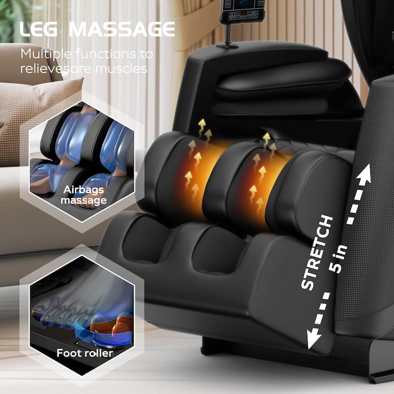 Massage Chair Recliner with Zero Gravity with Full Body Air Pressure