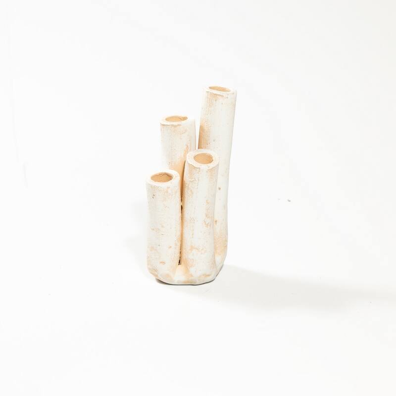 Large Coral Planter - 18" - Cream