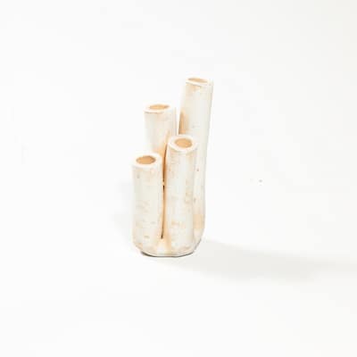 Large Coral Planter - 18" - Cream