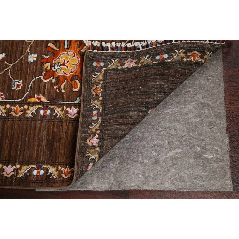 Vegetable Dye Ziegler Oriental Wool Area Rug Hand-knotted Foyer Carpet - 5'1" x 6'9"