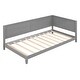 preview thumbnail 9 of 7, Classic Mid-Century Modern Daybed Timeless Elegance Twin Size - White