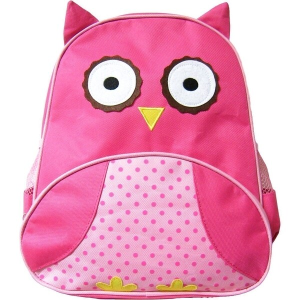 Shop Kreative Kids Girls Pink Dotted Owl 3D Animal Side ...