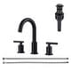 preview thumbnail 1 of 4, WOWOW Widespread 8 in.Double Handle Bathroom Faucet Oil Rubbed Bronze
