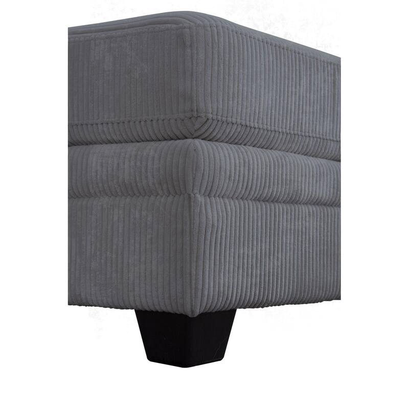 11 PCS Corduroy Flexible Combination Sectional Sofa