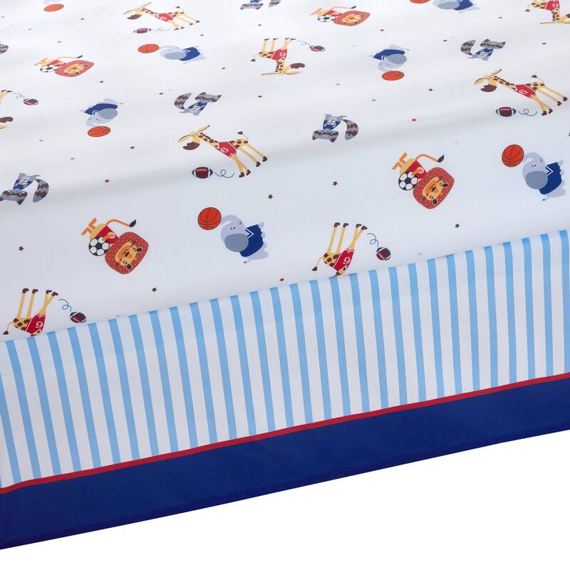 Nanshing Future Sports Star 3 Piece Baby Nursery Crib Bedding Set