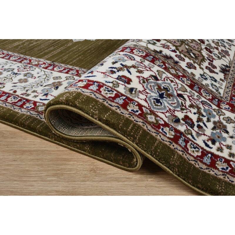 Master Collection Medallion Transitional Area Rug