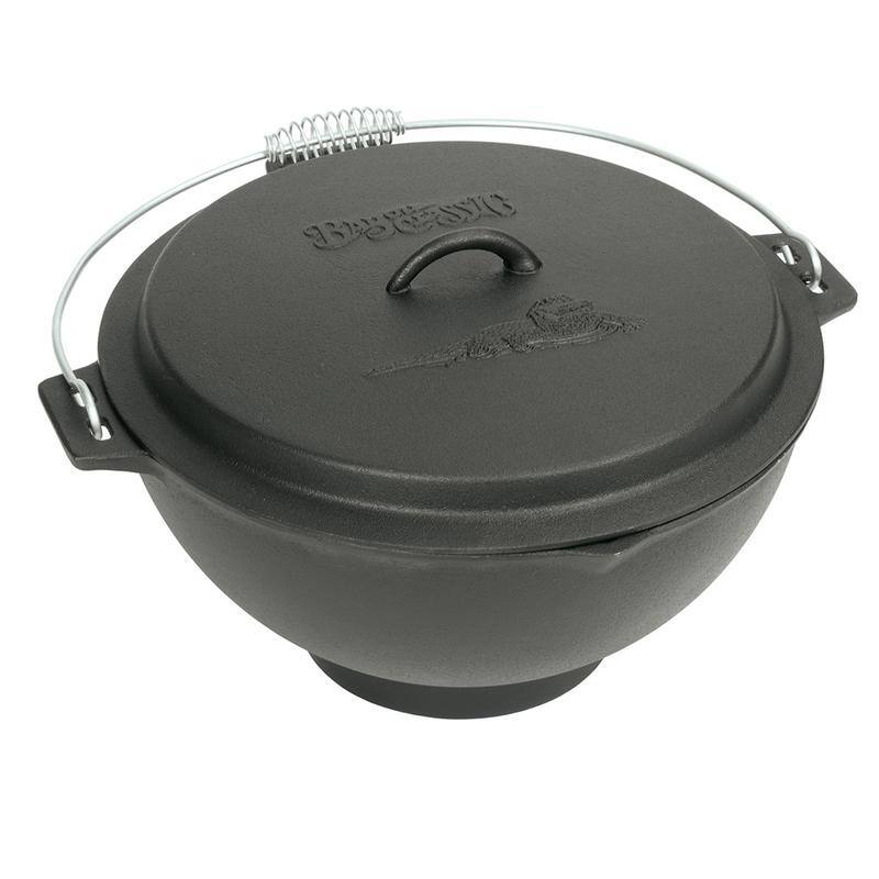 Bayou Classic® 3-gal Cast Iron Jambalaya Kettle
