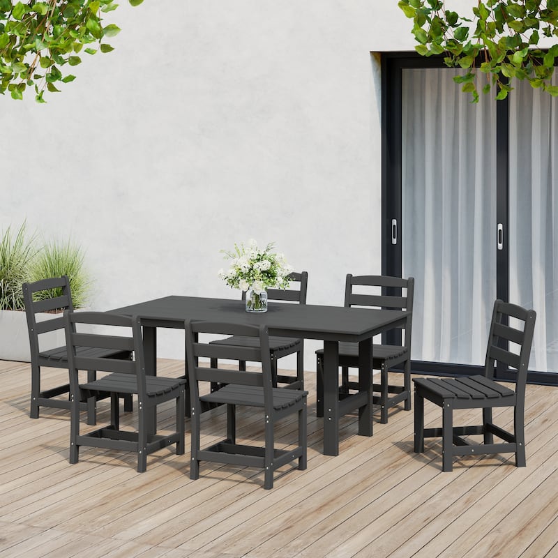 Shoreside 7-Piece Side Chair Dining Set