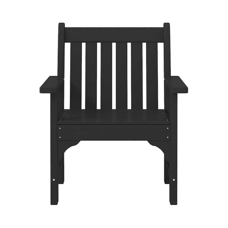 Laguna Outdoor Dining Poly Garden Arm Chair (Set of 2)