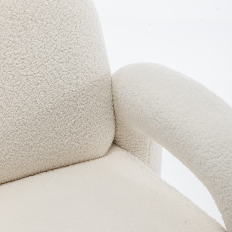SEYNAR Modern Unique Design Upholstered Accent Chair for Living Room