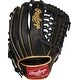 preview thumbnail 4 of 7, R9 Series 11.75-Inch Baseball Glove, Modified Trap-Eze Web/Black/Gold
