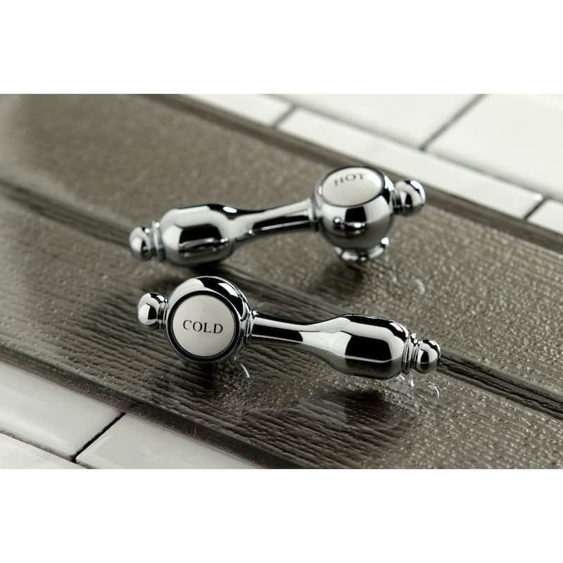 Kingston Brass Tudor Bridge Kitchen Faucet with Brass Sprayer