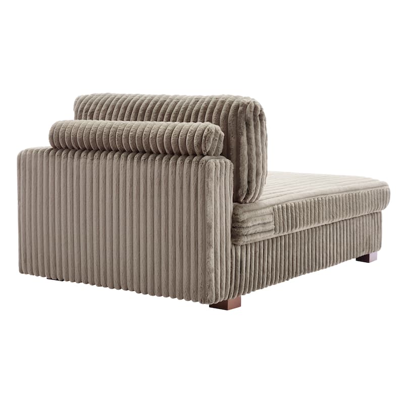 DREAMSIDEA Oversized Right Facing Chaise Lounge Lofa