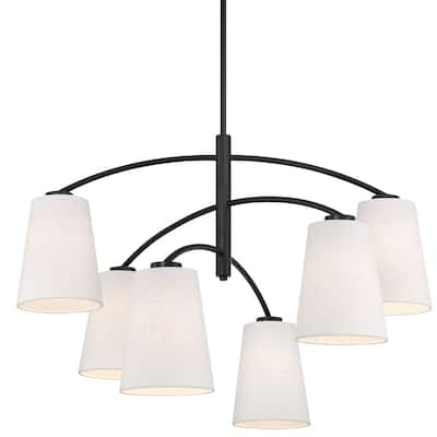 Minka Lavery 5397 Headington 6 Light 40" Wide Chandelier