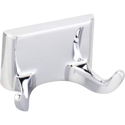 Elements Double Hook Robe Hook from the Bridgeport Collection