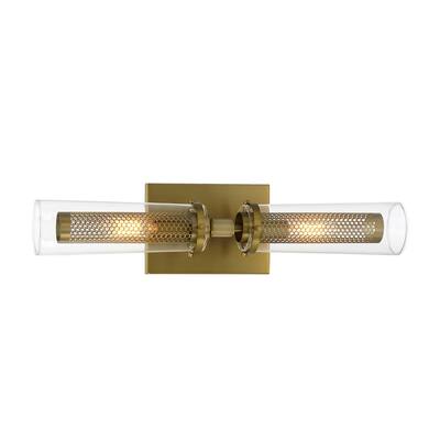 Minka Lavery 2182 Emmerham 2 Light 20" Wide Vanity Light with Clear