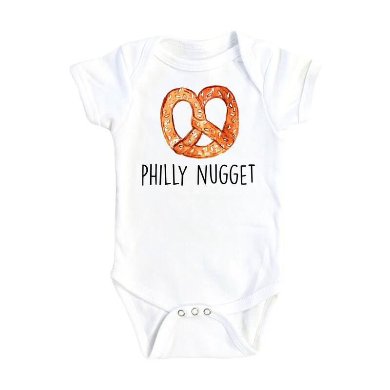 Pretzel - Baby Boy Girl Clothes Infant Bodysuit Funny Cute Newborn 1H - Pink - 0-3M