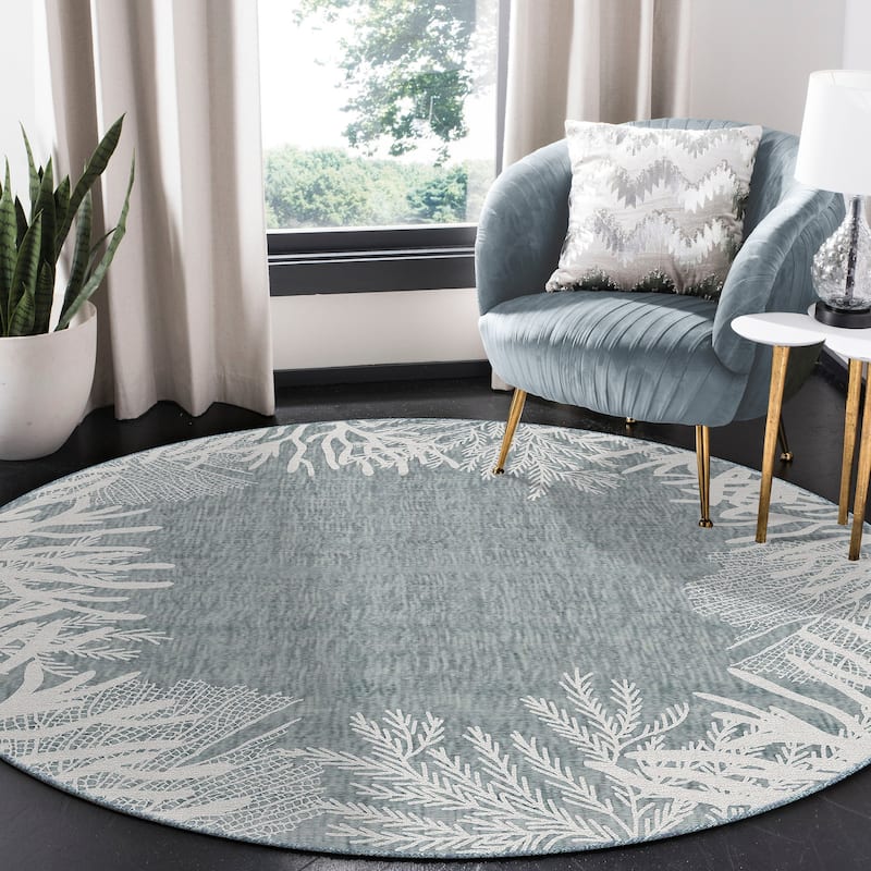 Liora Manne Carmel Reef Border Indoor/Outdoor Area Rug