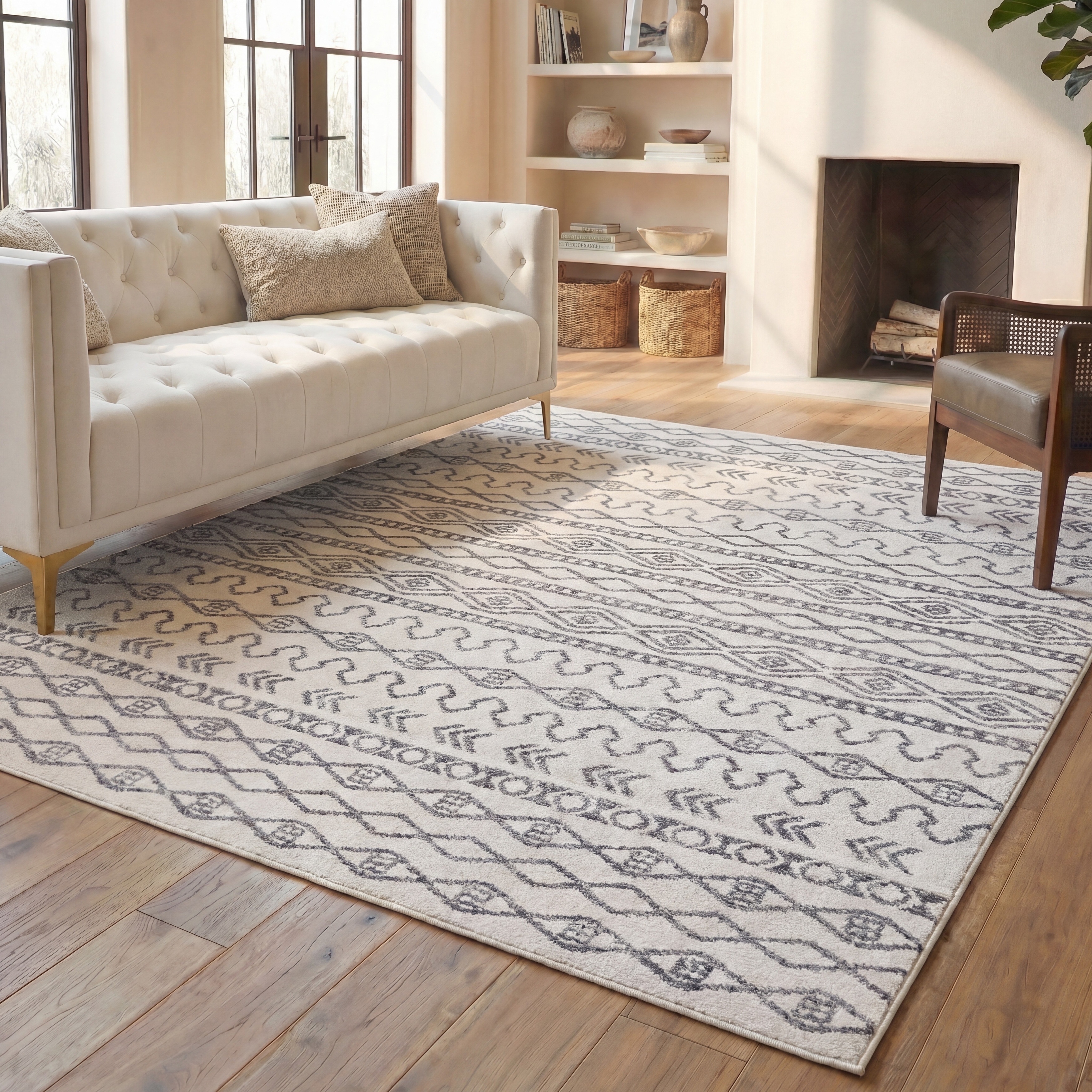 SAFAVIEH Tulum Renuka Moroccan Boho Rug