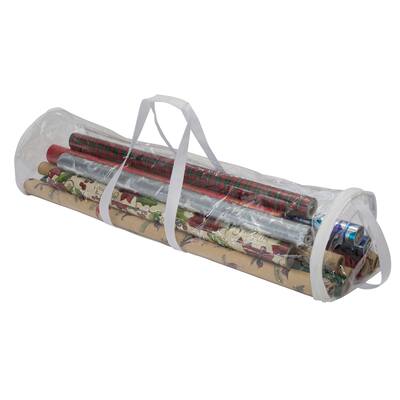 Simplify Clear Gift Wrap Storage Storage Bag - 8.6"x 30"