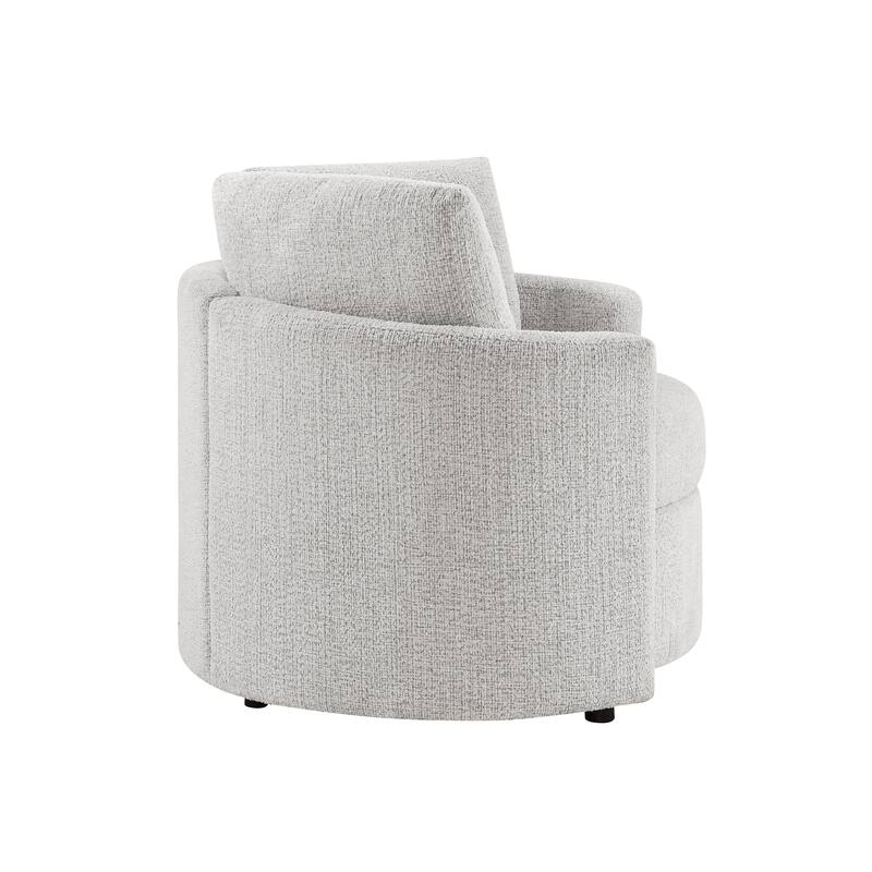 Lifestyle Solutions Bryson Storage Chair in Chenille Fabric