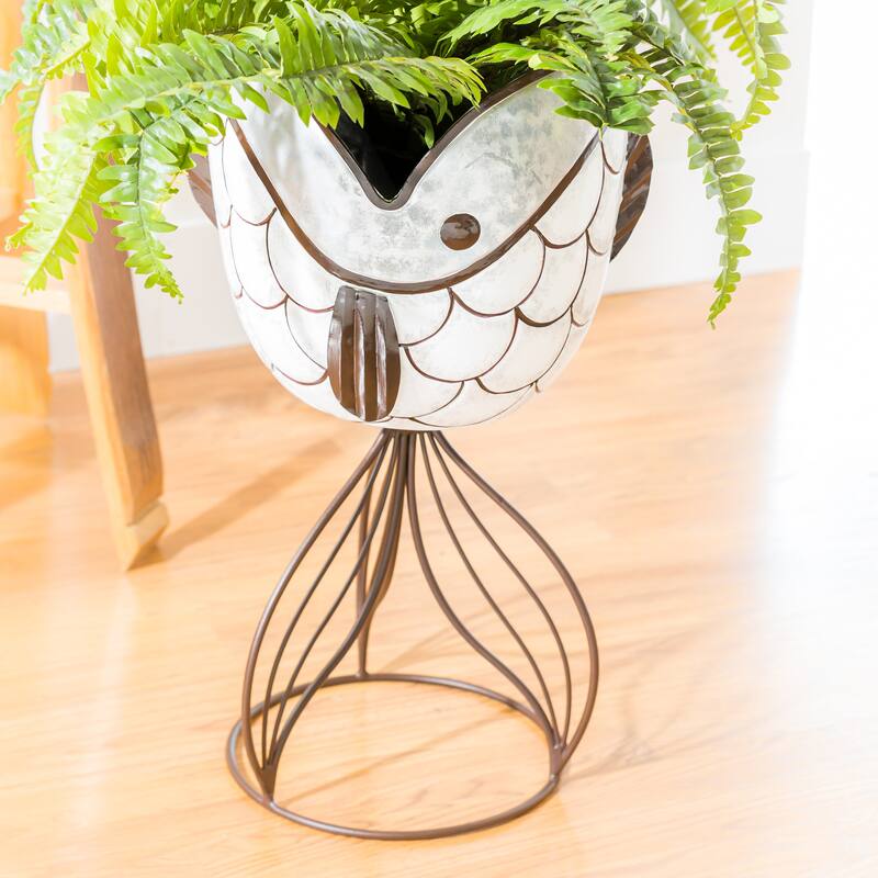 Metal Fish Chiller/Planter
