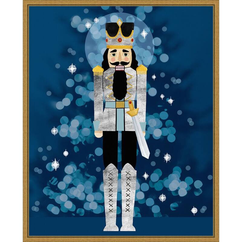 Disco Nutcracker I by Grace Popp Framed Canvas Wall Art Print