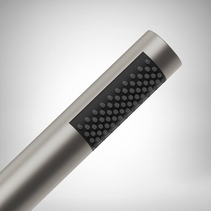 Modern Tub Filler with Hand Sprayer Deck Mount Tub Faucet with Hand Shower 3 Holes Bathtub Faucet Brass