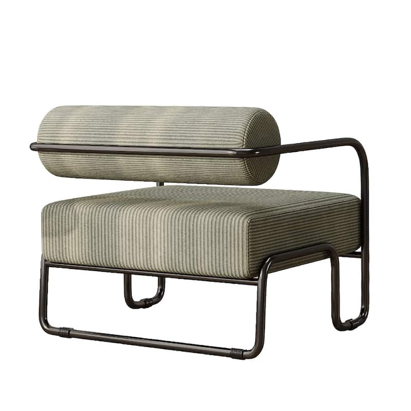 Upholstered Accent Chair Lazy Sofa Chair