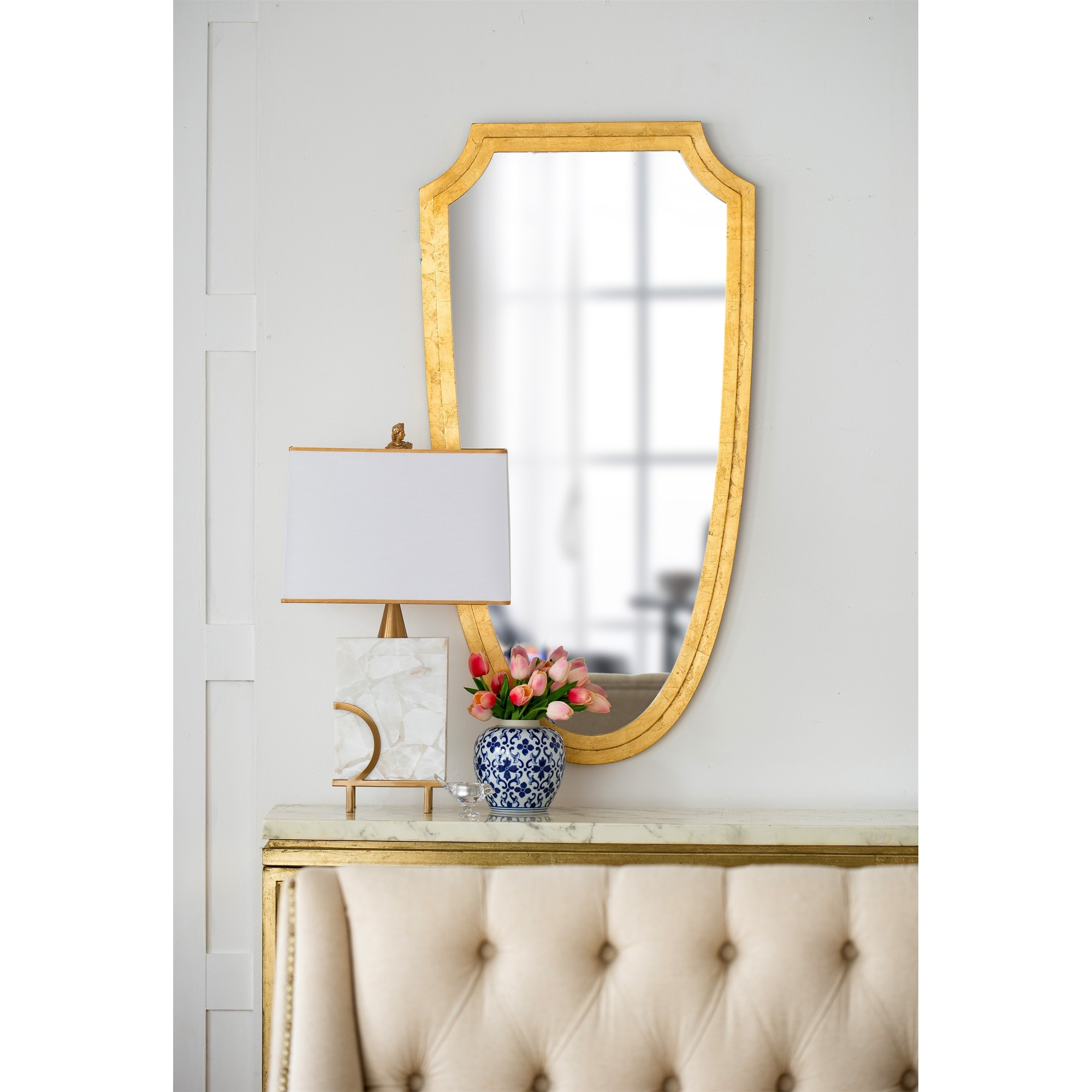24x46" Decorative Mirror for Wall Décor