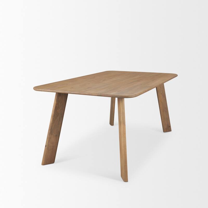 Welborn 72"-84" Wood Rectangular Dining Table