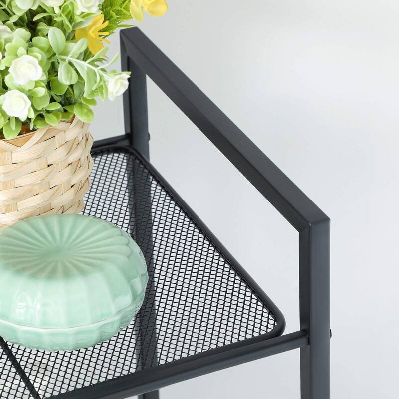 3-Tier Storage Rack - 15"D x 11.8"W x 28.4"H