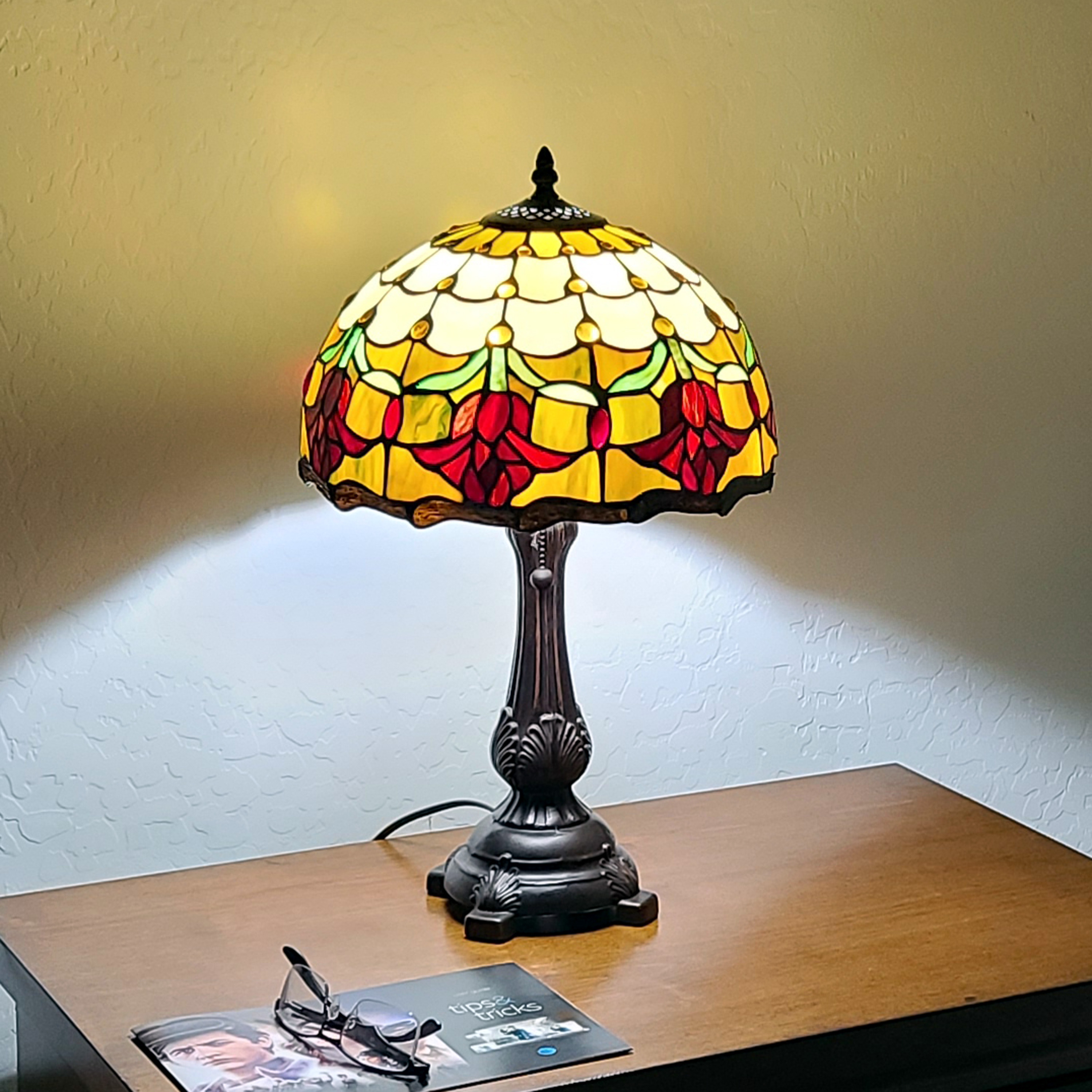 Tiffany style tulip lamp 2025
