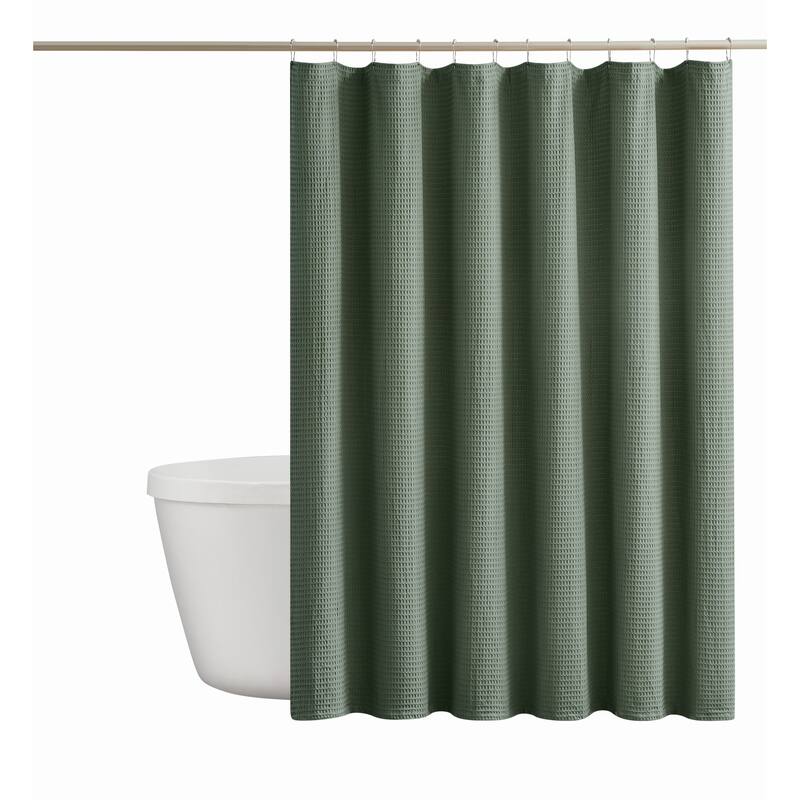 Cannon Heritage Cotton Waffle 72x72 Shower Curtain