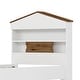 preview thumbnail 18 of 28, Twin Size Bedroom Sets House-Shaped Wooden Bed with Storage Drawers