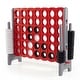 preview thumbnail 3 of 45, Costway Jumbo 4-to-Score 4 in A Row Board Game Set Outdoor Indoor Kids Black+White+Grey+Red