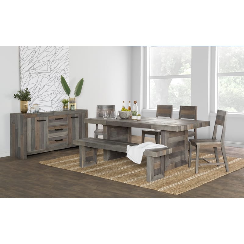 Carbon Loft Bluford Reclaimed Wood 82-inch Dining Table - 30Hx82Wx39D