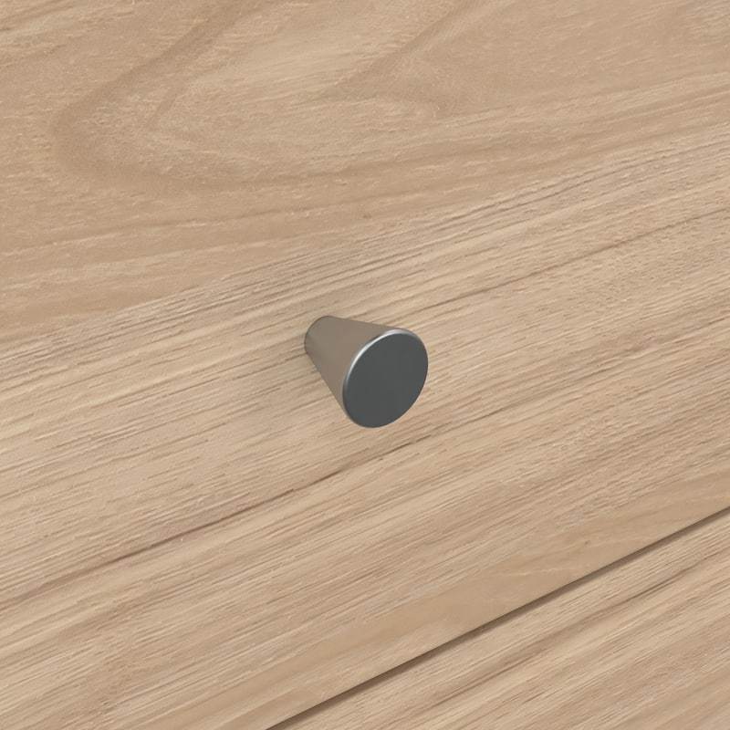 Porch & Den Zoe 3-Piece Bedroom Set - 6 Drawer Double Dresser And Chest Set Of 2