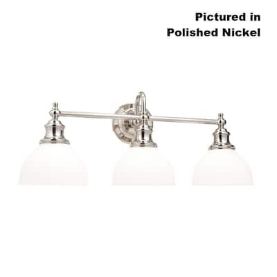 Hudson Valley Lighting Sutton 3 Light 26" Wide Bathroom Vanity Light