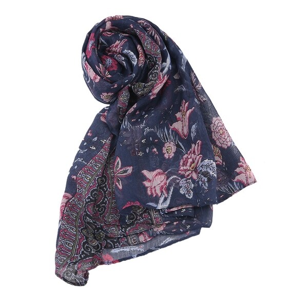 womens navy shawl