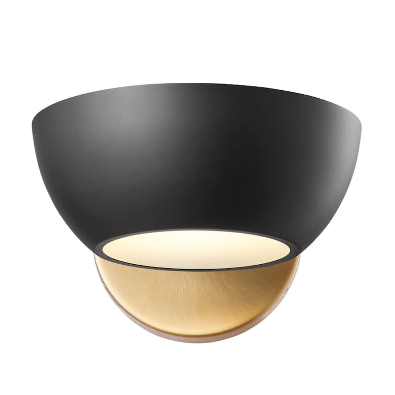 Bellevue SHWS80296 Meridian 2 Light 5" Tall Bathroom Sconce