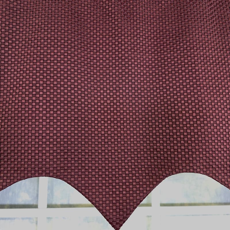 RLF Home Basket Weave Regal Valance