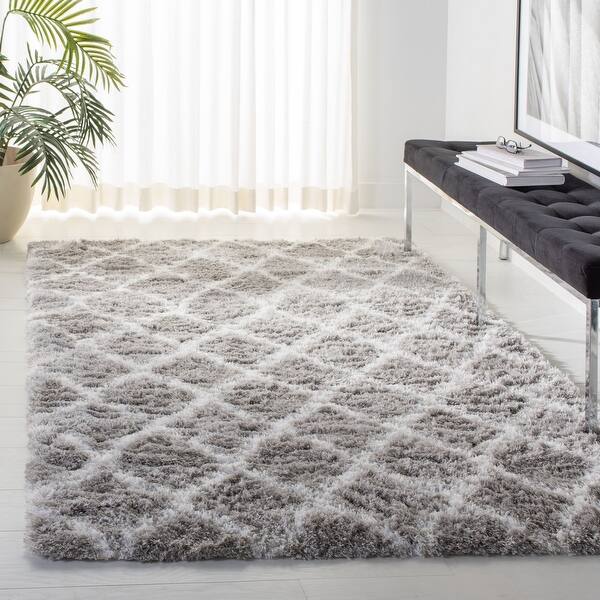 Shop Safavieh Indie Shag Humeyra Polyester Rug On Sale Overstock 13263277