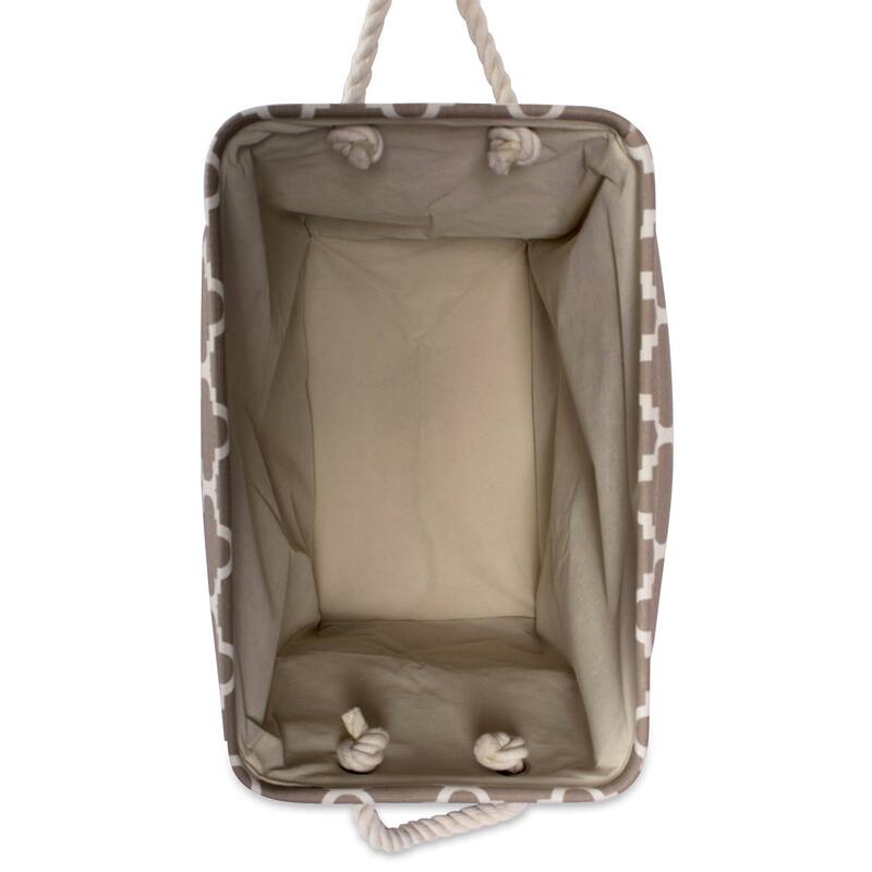 DII Lattice Decorative Storage Bin