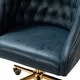 preview thumbnail 14 of 57, ET Tufted Task Chair With Golden Base by HULALA HOME