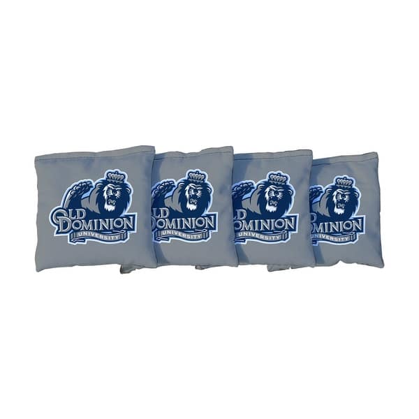 slide 2 of 3, Old Dominion Monarchs Grey Cornhole Bags All-Weather Resin Filled