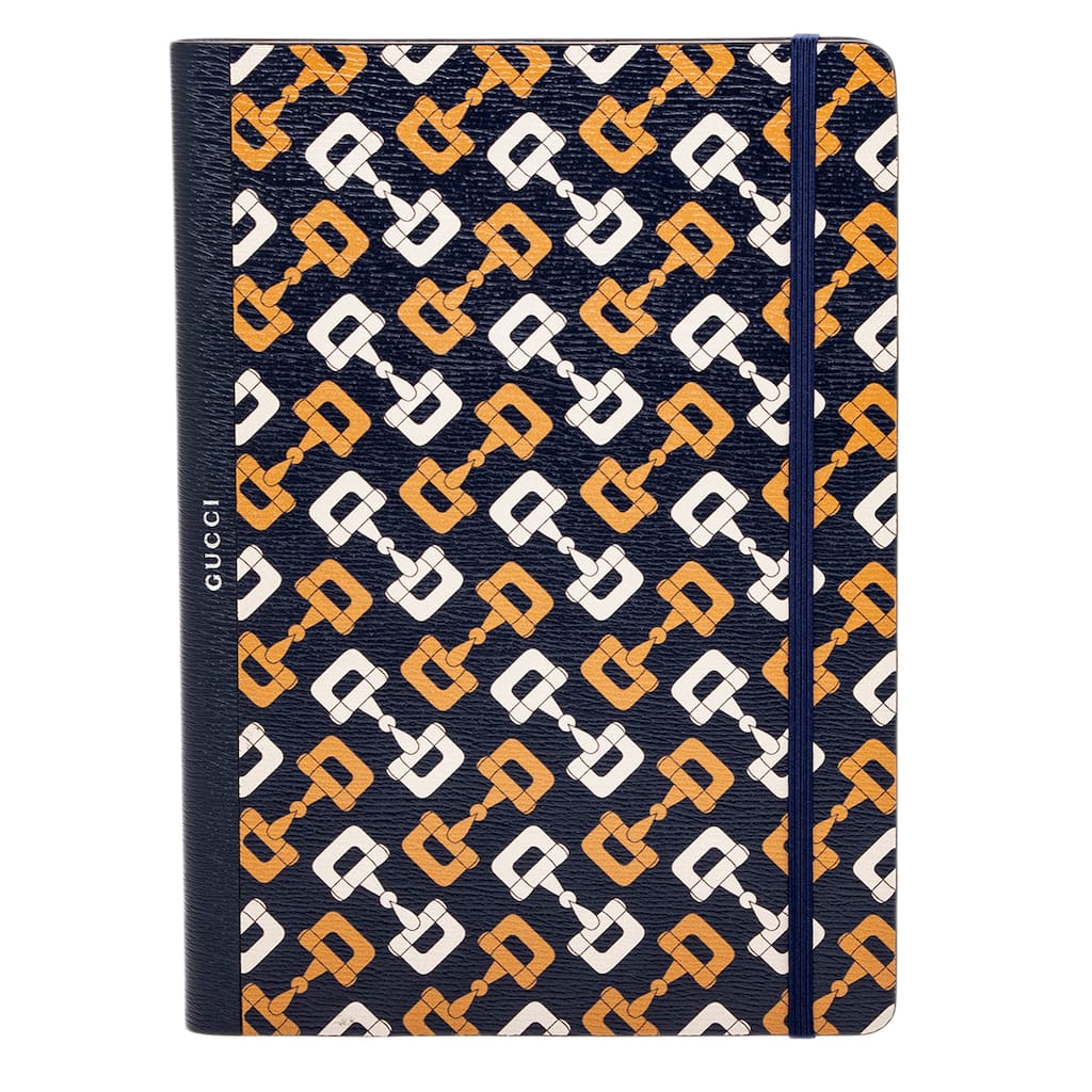 Gucci Horsebit Print Notebook - One Size