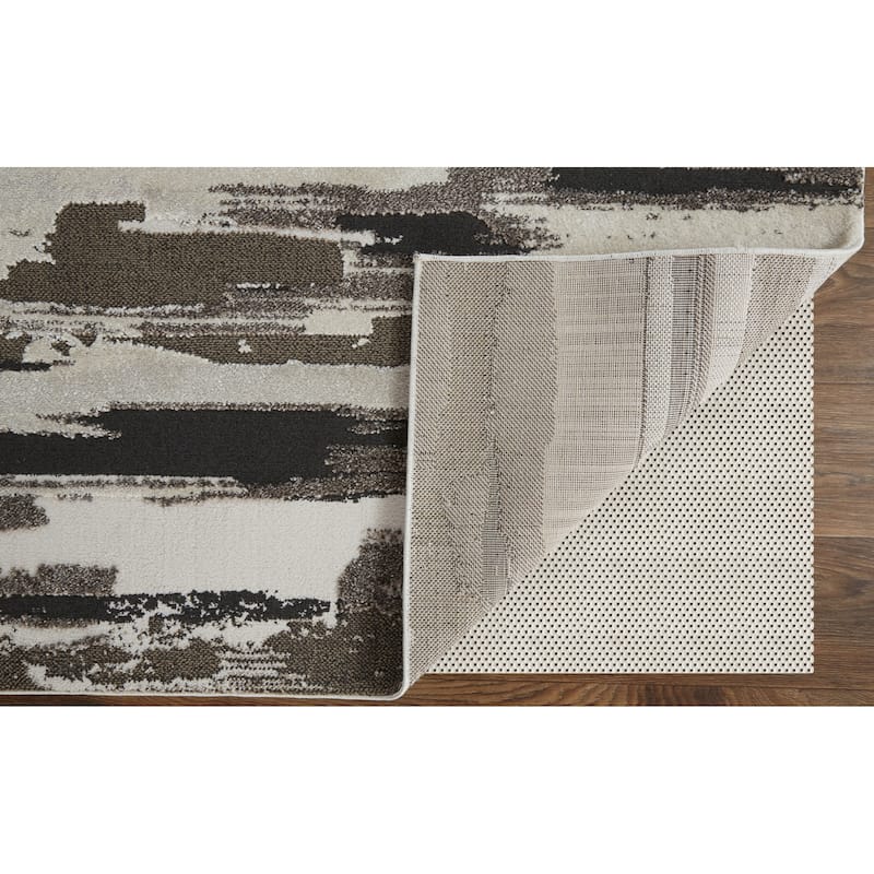 Grand Bazaar Kayden Machine Made Abstract Modern Area Rug